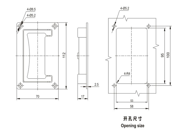 开关柜门锁